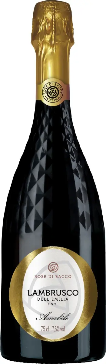 Vin spumant rosu Grasparossa, demidulce, Chiarli Lambrusco, 0.75L