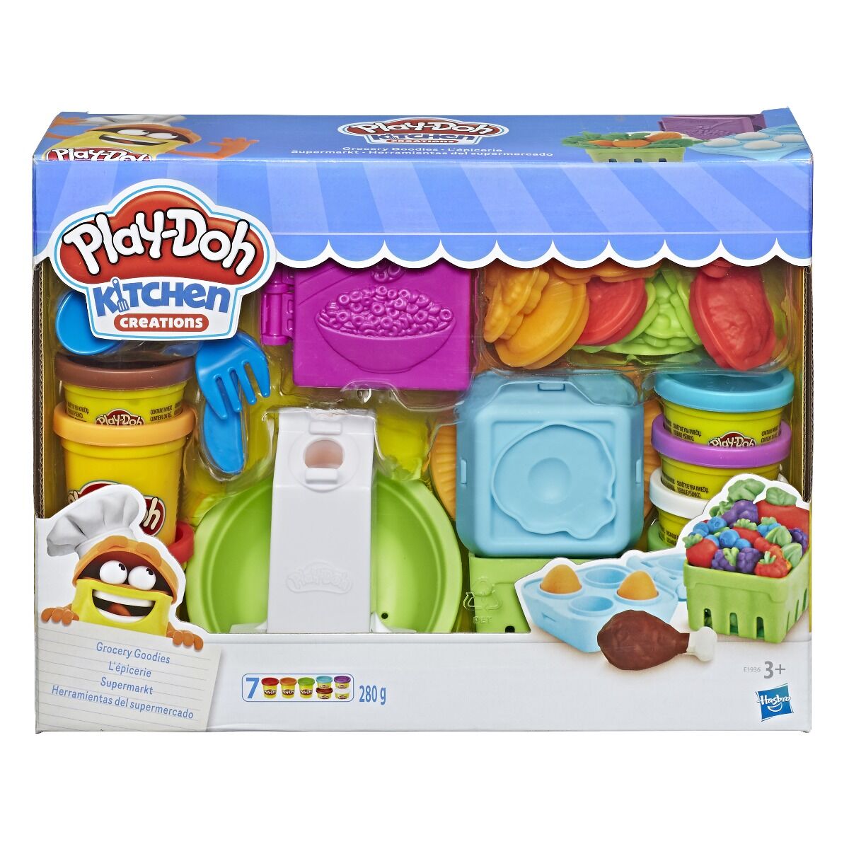 Set Play-Doh Bunatati de la supermarket