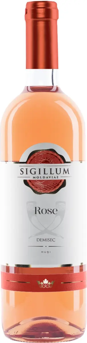Vin rose Sigillum Moldaviae, Demisec, 0.75L