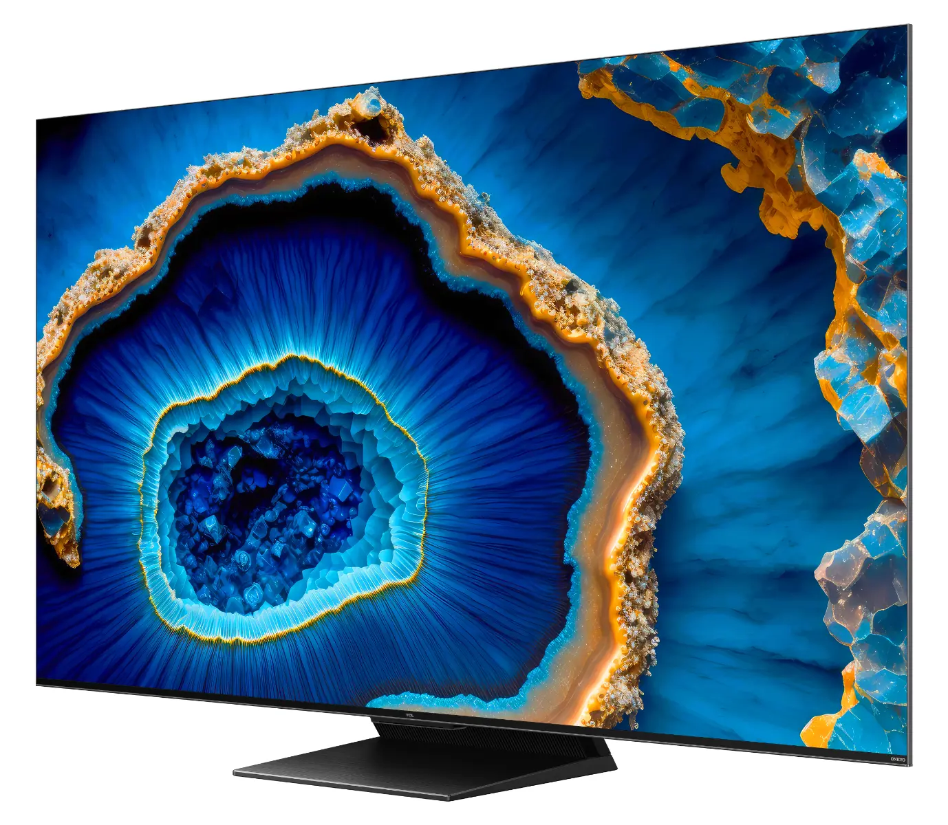 Televizor TCL Mini LED 65C805, 164 cm, Smart Google TV, 4K Ultra HD, 100 Hz, Clasa G, Negru