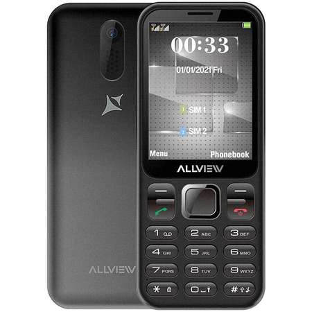 Telefon mobil Allview Luna M20, Dual SIM, Negru