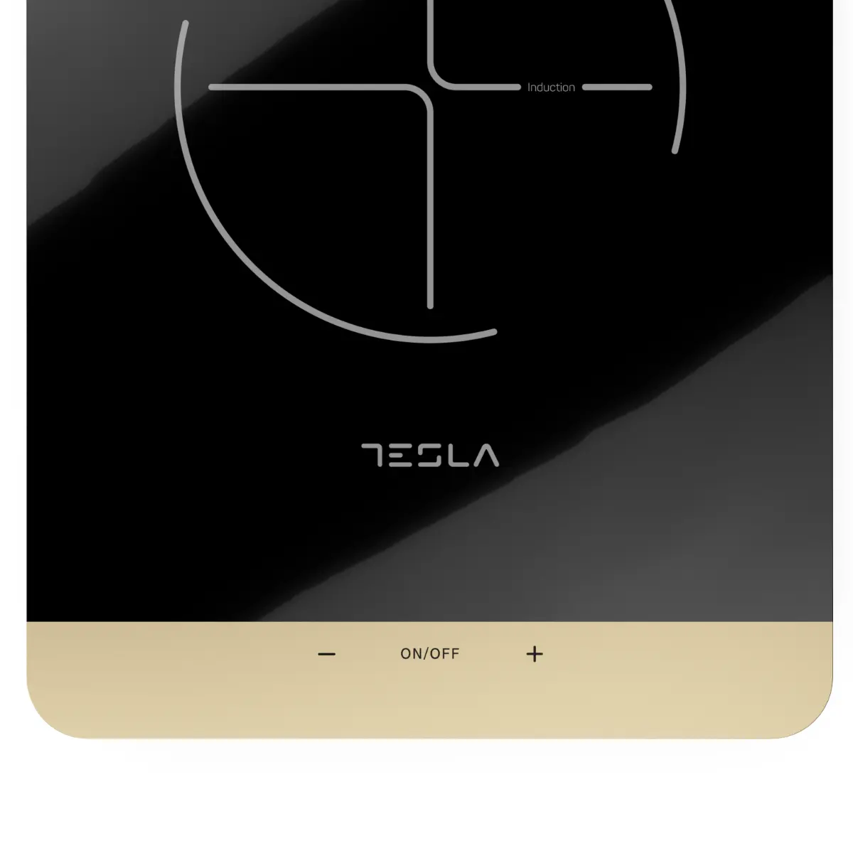 Plita portabila cu inductie Tesla IC401B, 25x25cm, 8 niveluri putere, senzor touch control, sistem de stingere automata, 2000W, Sticla, Negru