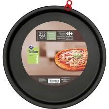 Tava antiaderenta pentru pizza 33 cm, Carrefour