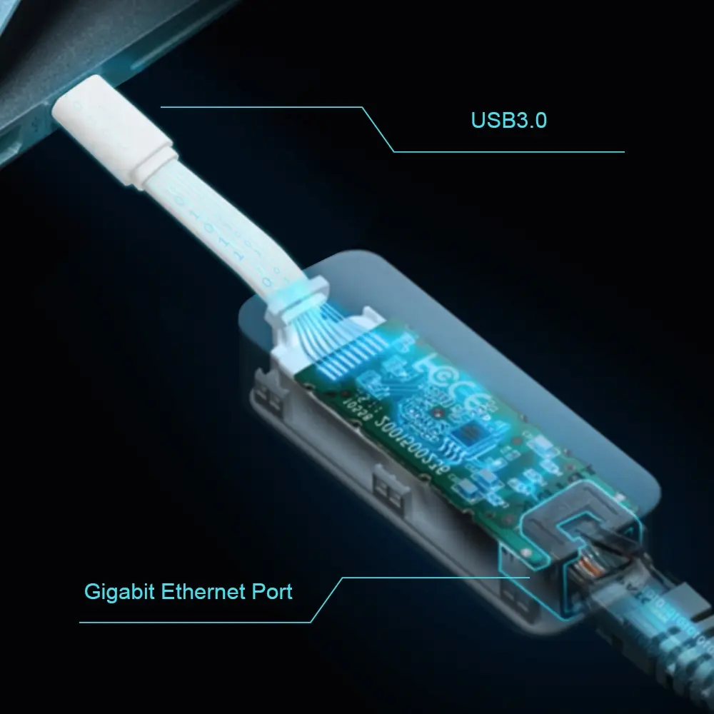 Adaptor wireless TP-Link UE300C, Alb