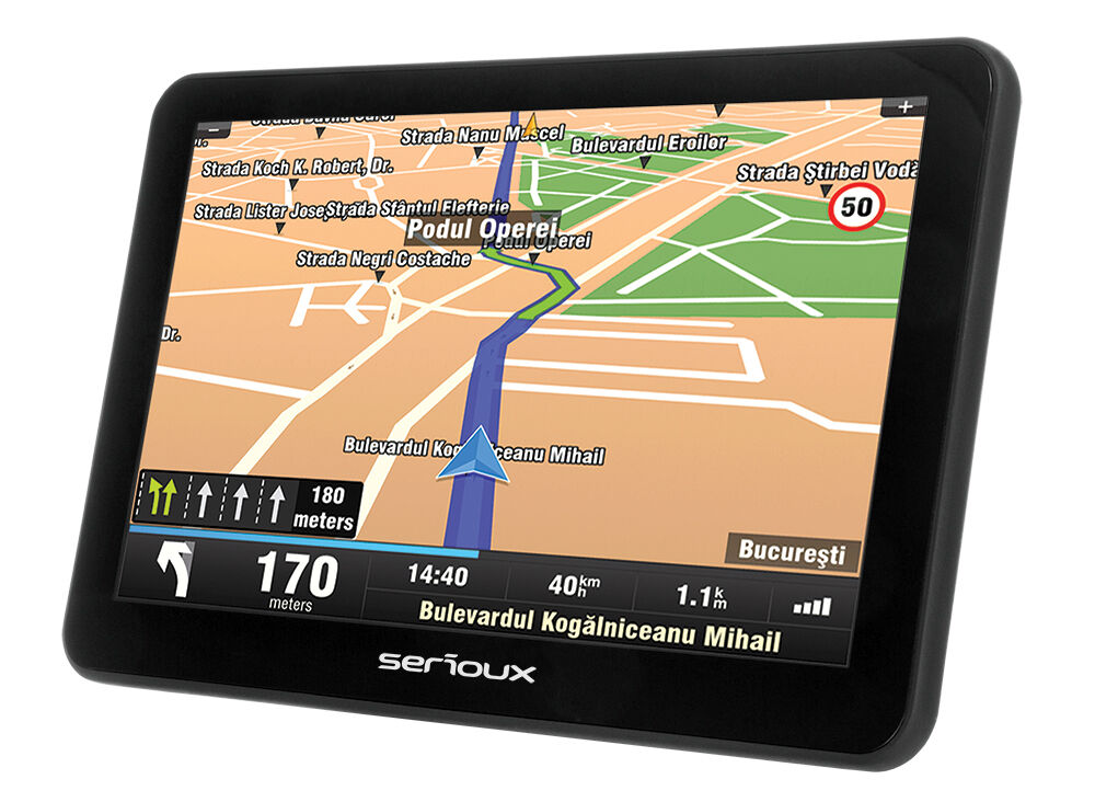 Sistem de navigatie Urban Pilot UPQ700 Serioux, diagonala 7
