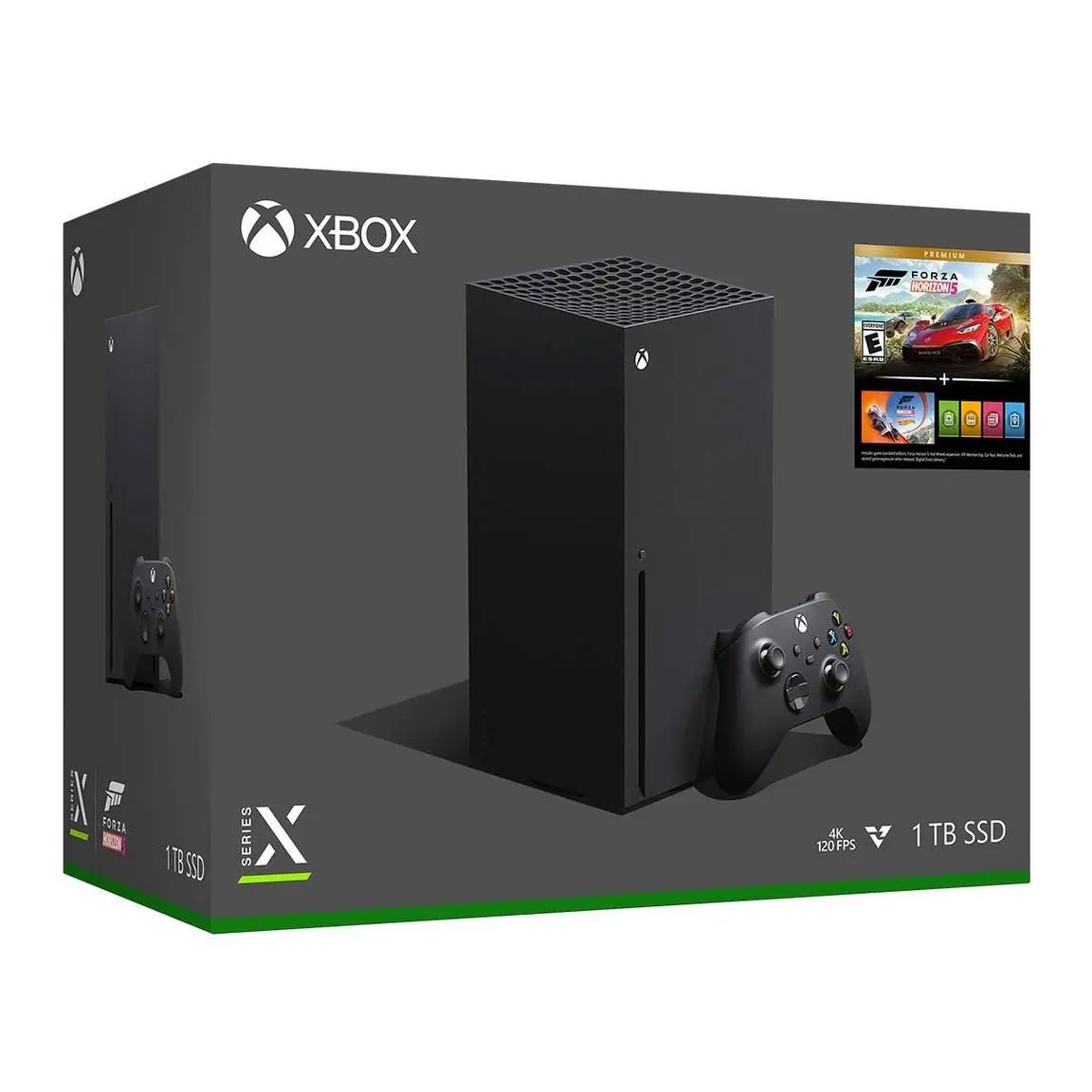 Consola Microsoft, Xbox Series X, 1TB, Negru + Forza Horizon 5 Premium Edition