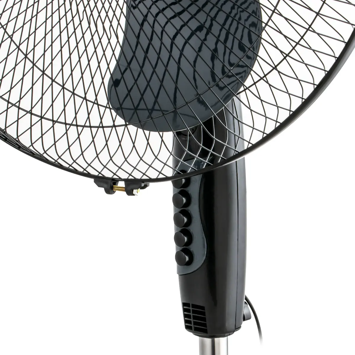 Ventilator cu picior Zass ZF 1604, 45W, Negru/Gri