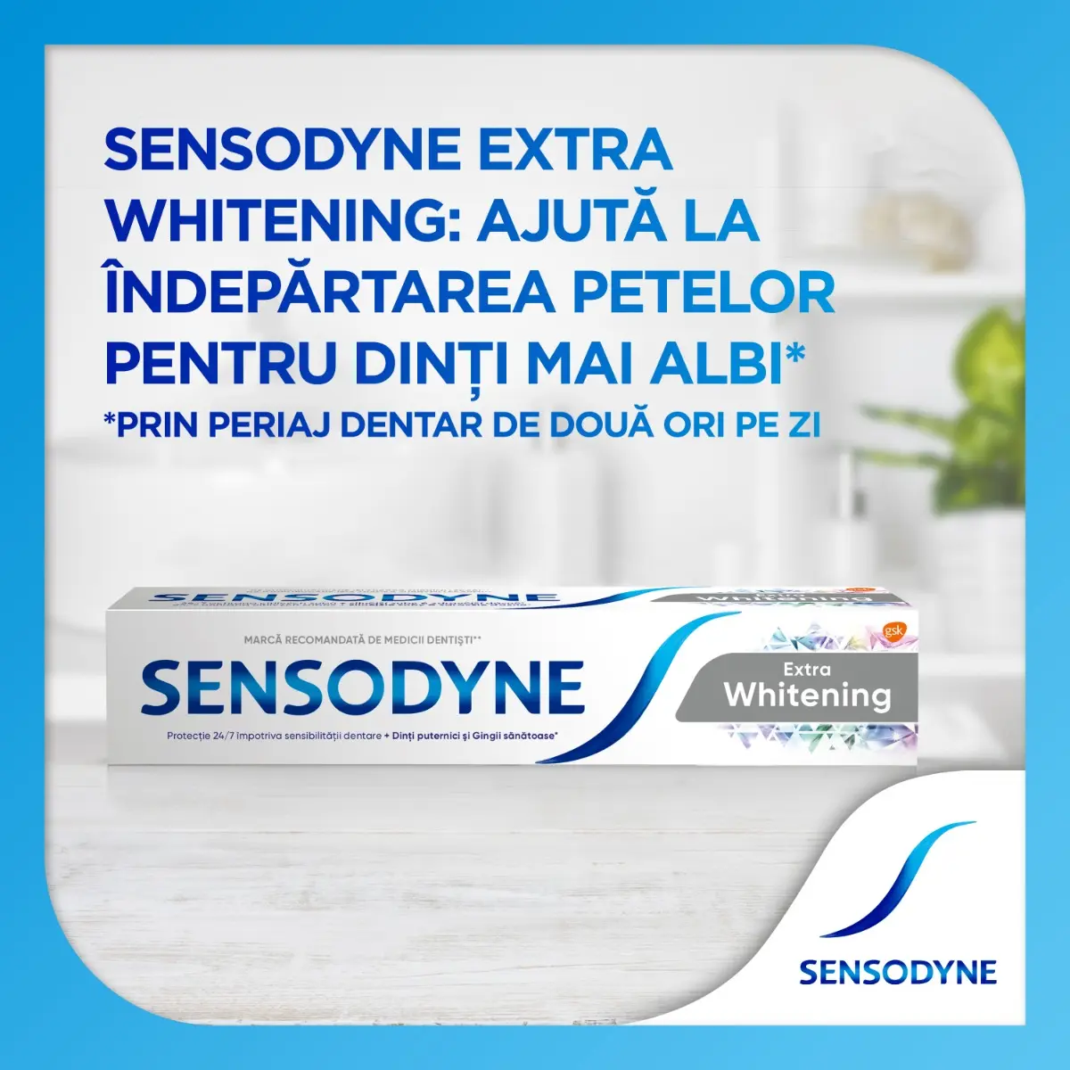 Pasta de dinti Sensodyne Extra Whitening 100ml