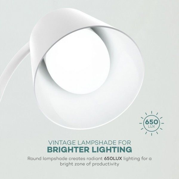 Lampa de birou LED VA-DL29 VAVA, 3 moduri de lumina, cu reglare touch a Intensitatii