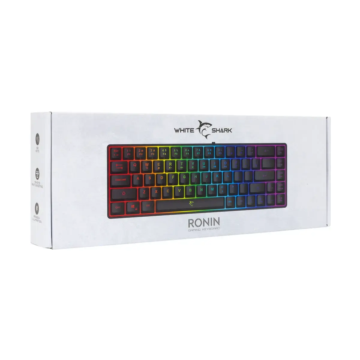 Tastatura gaming White Shark GK-2201 RONIN, Negru