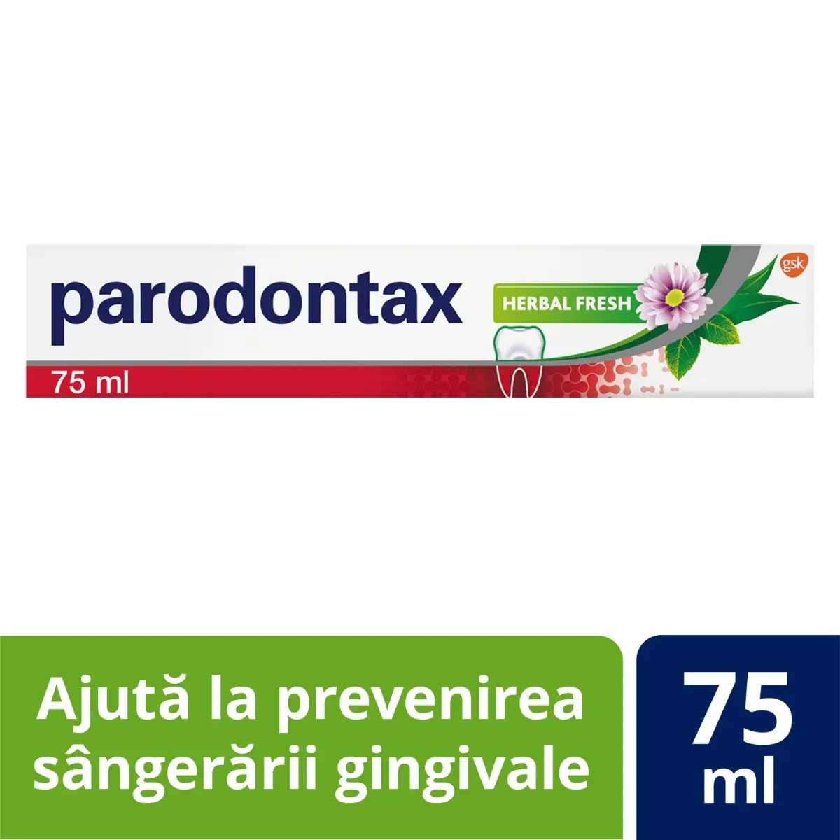 Pasta dinti Parodontax Herbal Fresh, 75ml