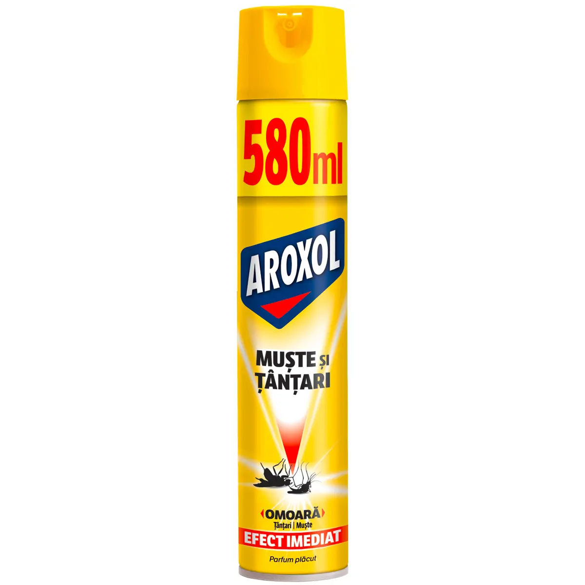 Spray insecticid impotriva mustelor si tantarilor, Aroxol 580ml