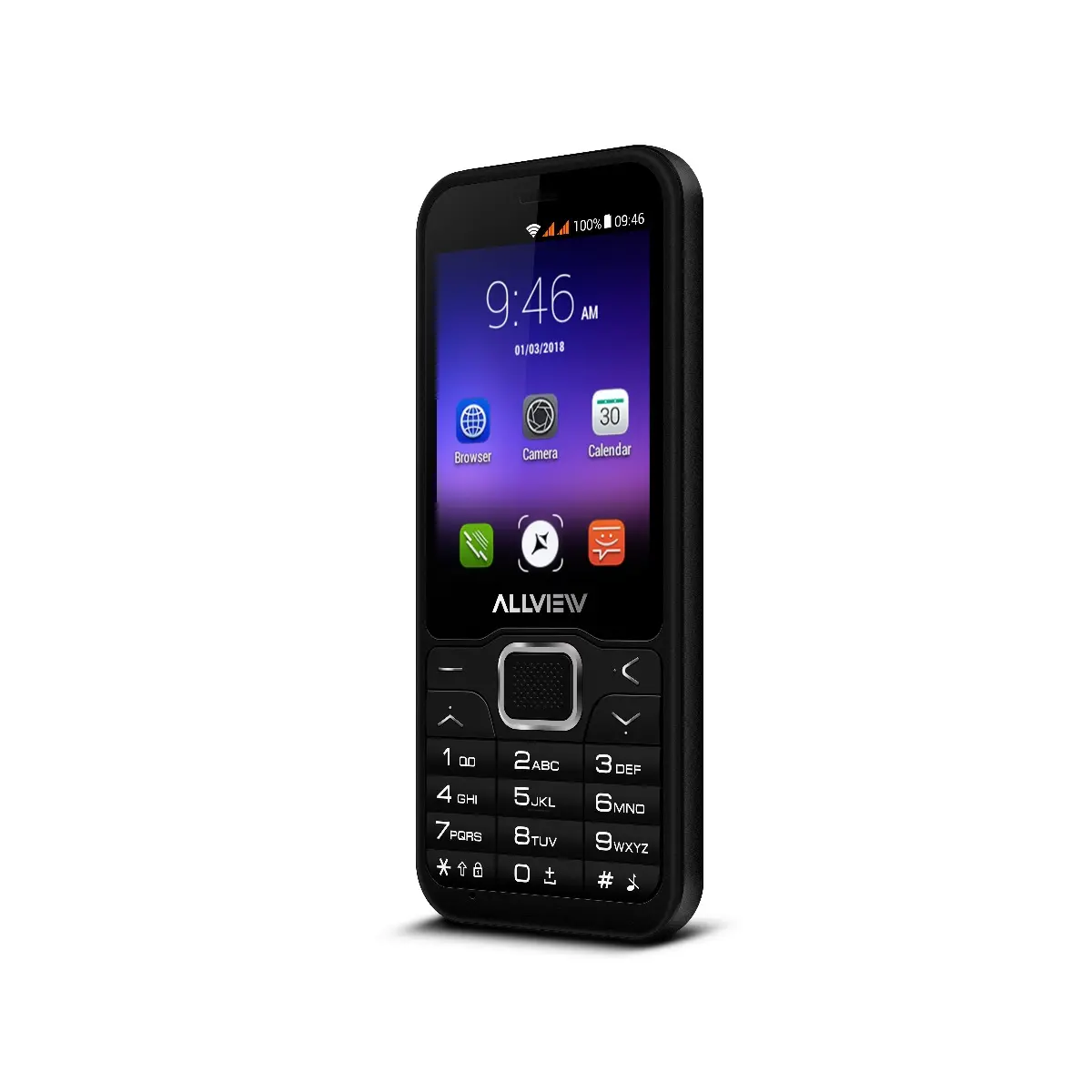 Telefon mobil Allview H4 Join, Dual SIM, Black