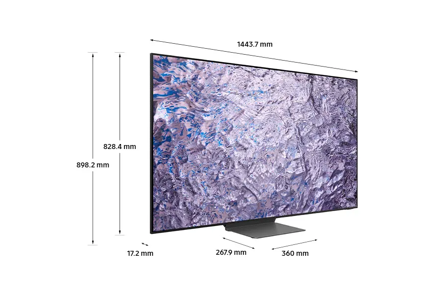 Televizor Samsung Neo QLED 65QN800C, 163 cm, Smart, 8K