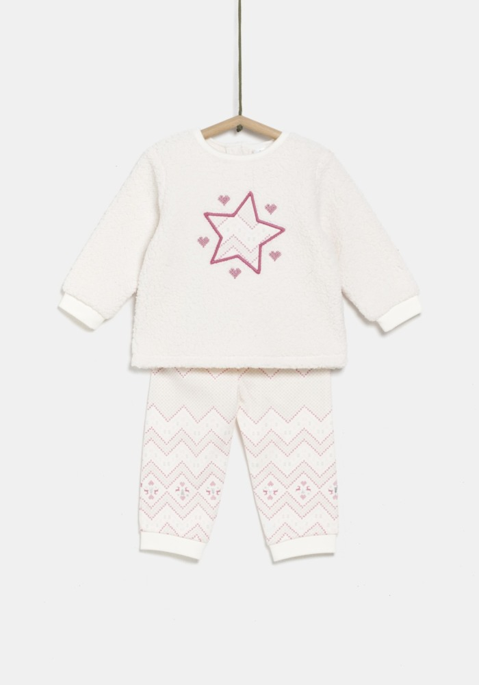 Pijama 2 piese bebe 9/36 luni