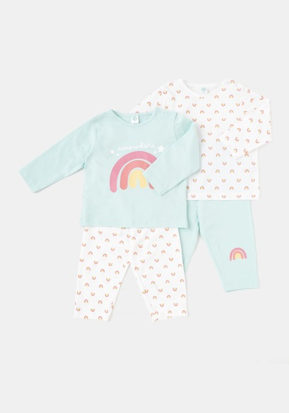 Set 2 pijamale bebe 9/36 luni