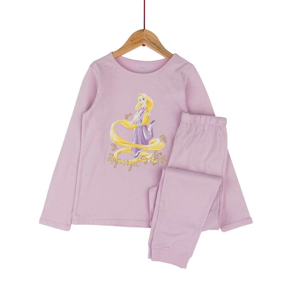 Pijama fete 2/8 ani Rapunzel