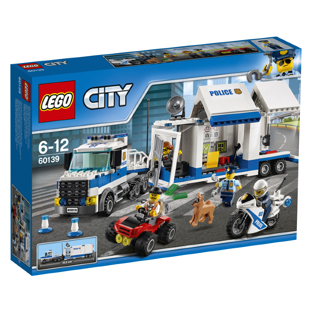 LEGO City Police Centru de comanda mobil 60139