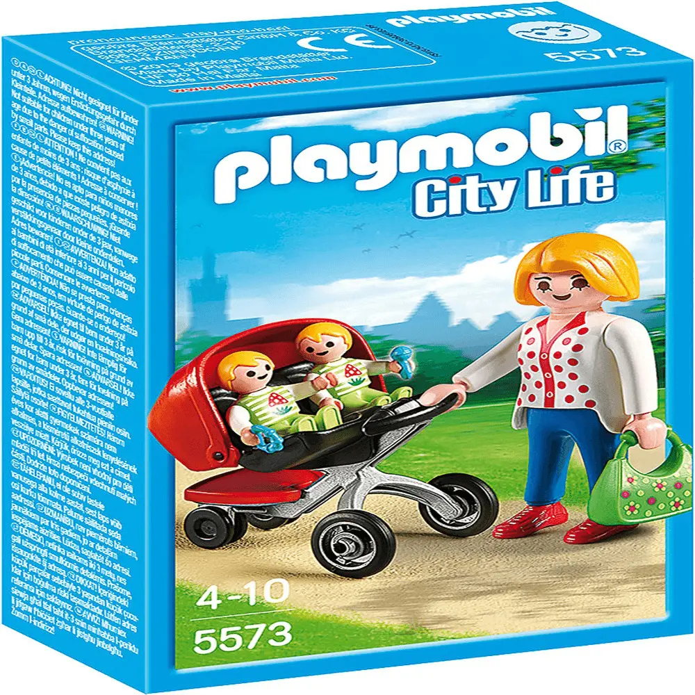 Carucior cu gemeni, Playmobil