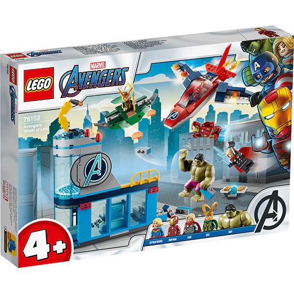 LEGO Super Heroes Furia Razbunatorilor impotriva lui Loki 76152
