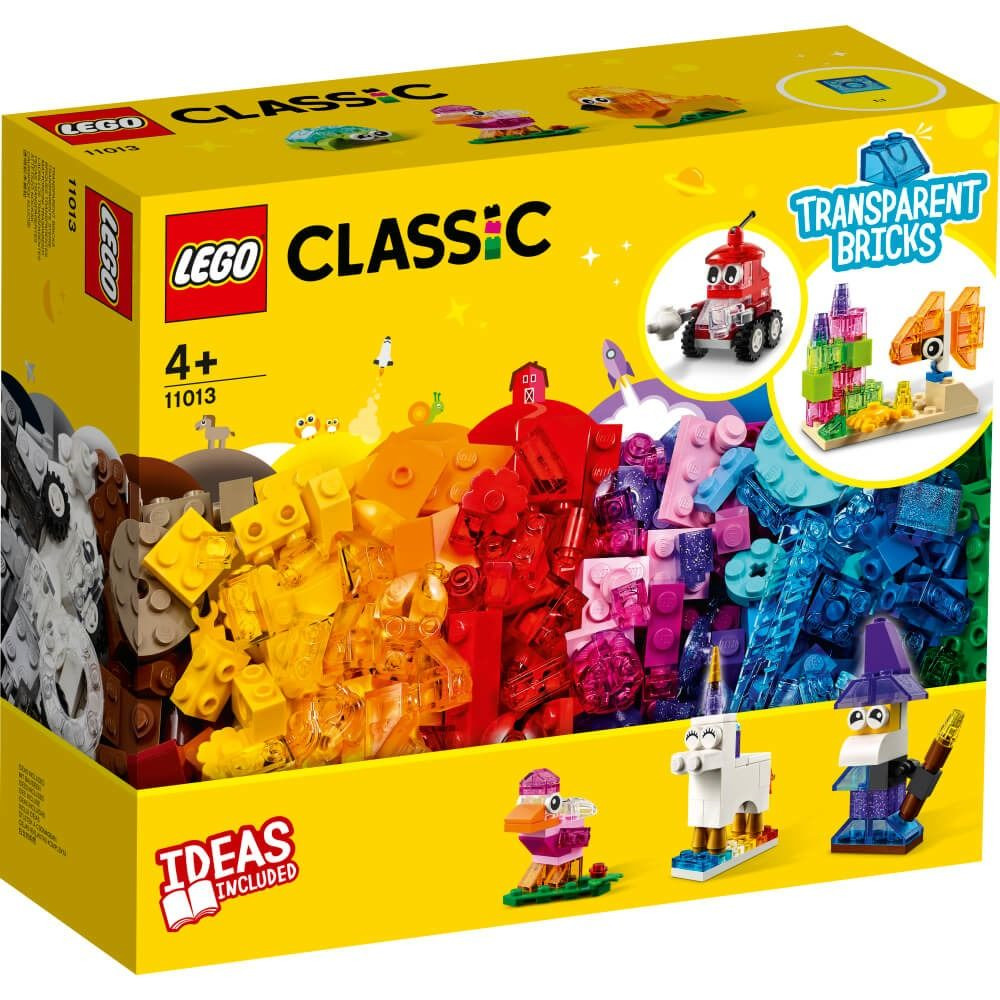 LEGO Classic Caramizi transparente 11013