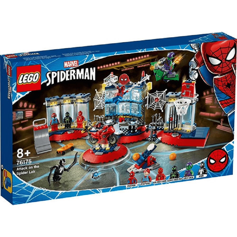 LEGO Marvel Spider-Man Atac la adapostul paianjenului 76175