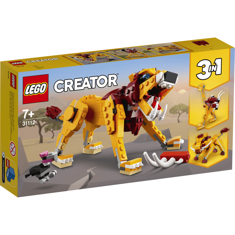 LEGO Creator Leu salbatic 31112
