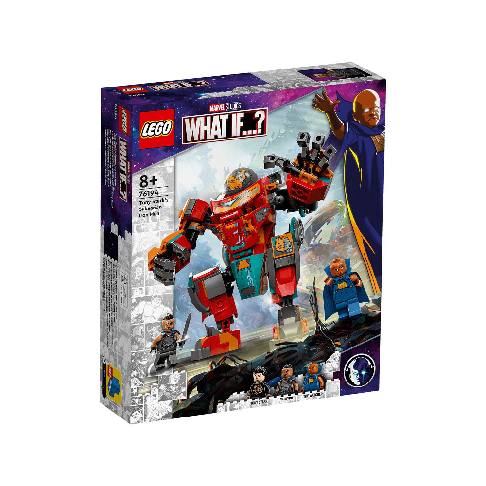 LEGO Super Heroes Iron Man Sakaarian al lui Tony Stark 76194