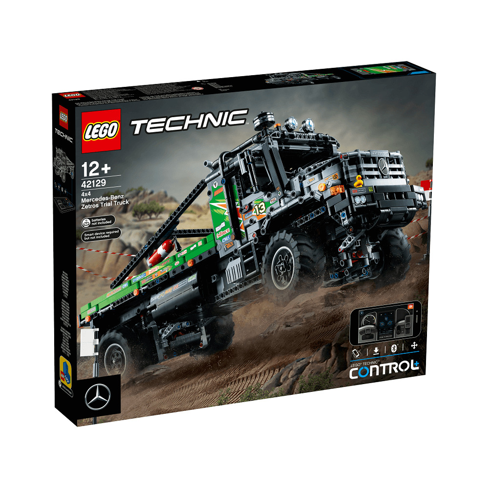 LEGO Technic Camion de testari 4x4 Mercedes-Benz Zetros controlat de aplicatie 42129