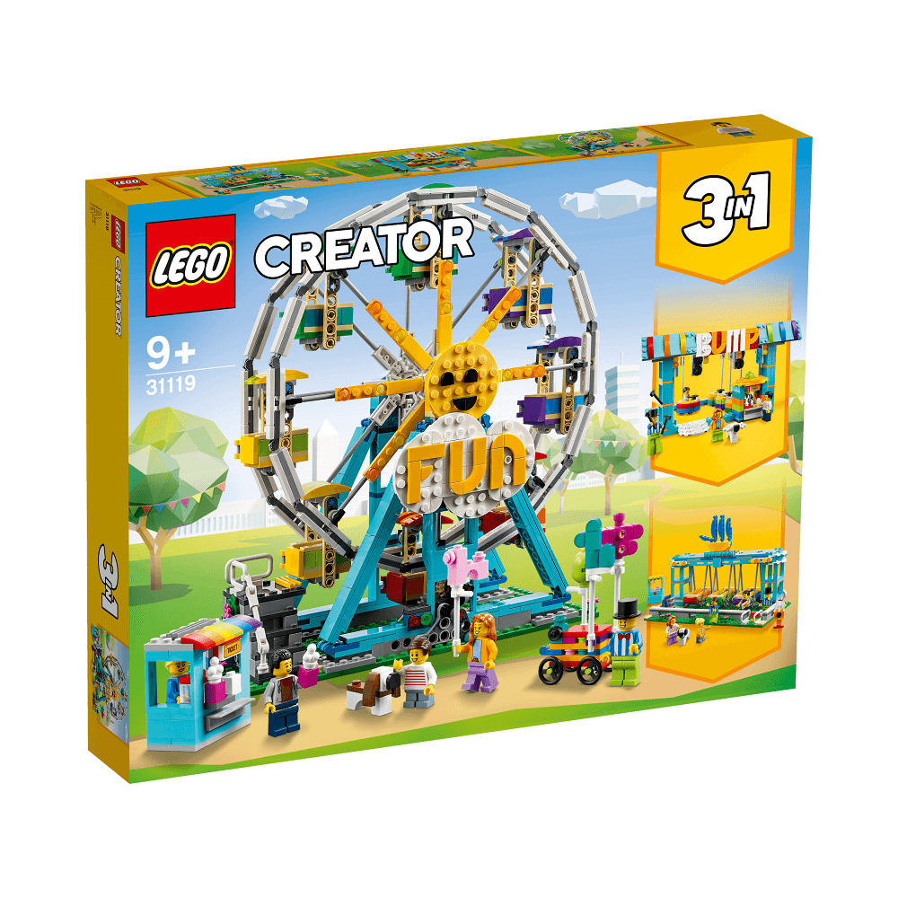 LEGO Creator 3 in 1 Roata din parcul de distractii 31119
