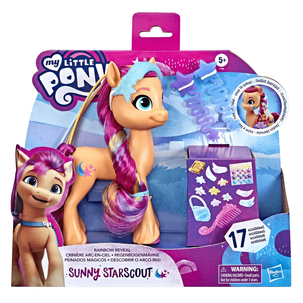 Set de joaca cu figurina Sunny Starscout My Little Pony, Multicolor