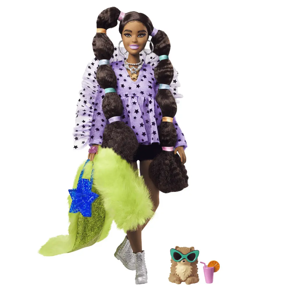 overrun Afford Precious Papusa Barbie Extra - Coafura Moderna, Multicolor | Carrefour Romania