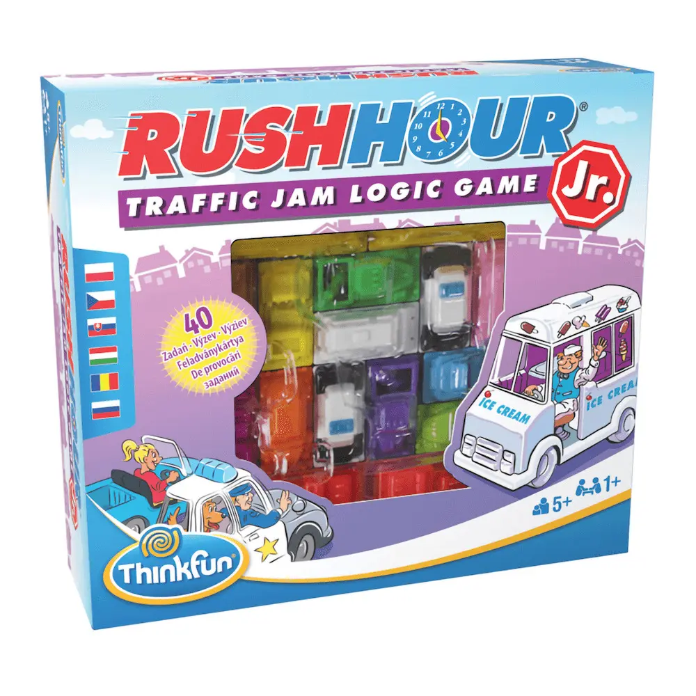 Joc educativ Thinkfun - Rush Hour Jr., limba romana