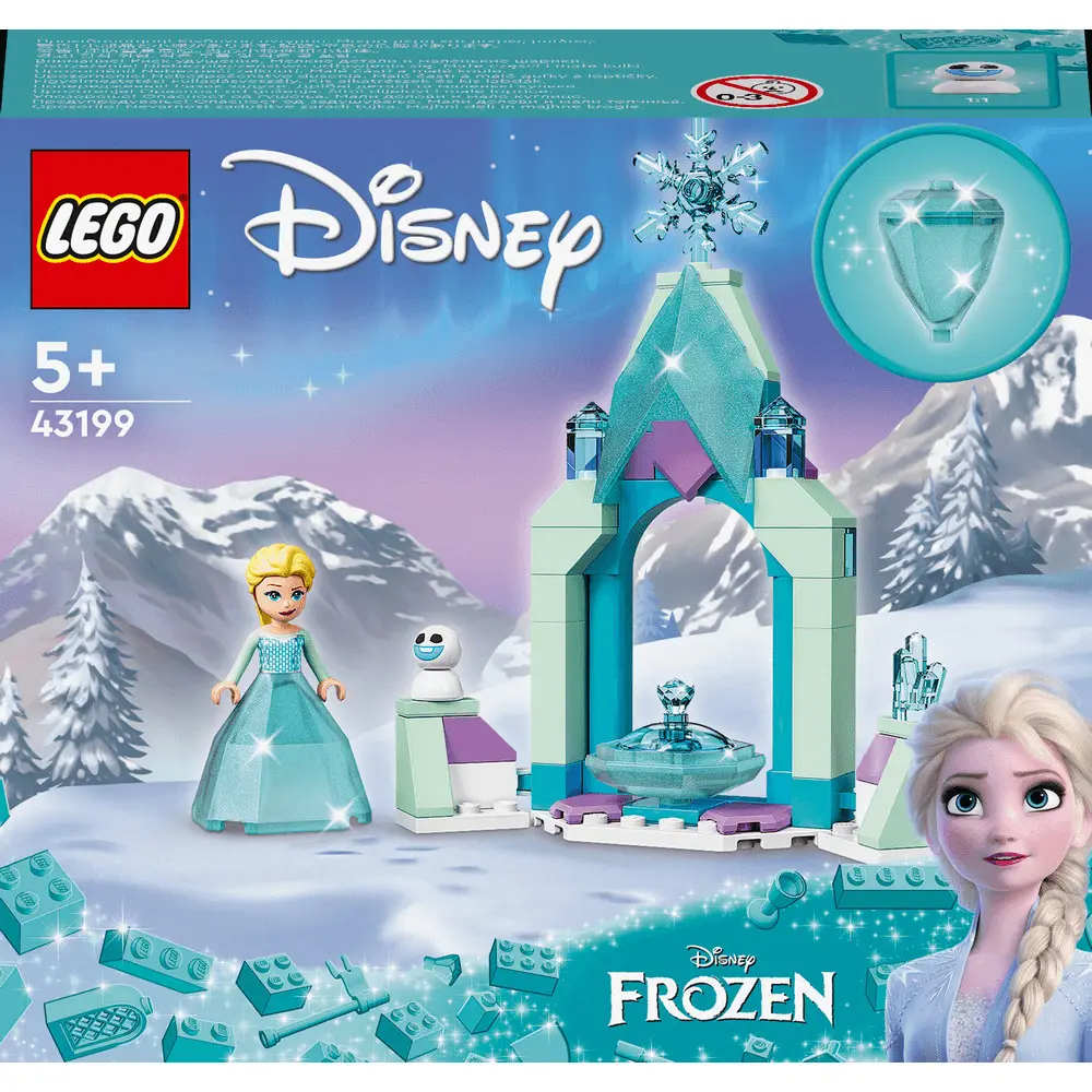 LEGO Disney Curtea Castelului Elsei 43199