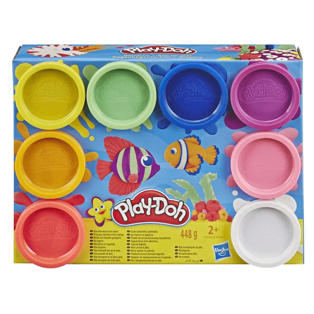 Set Play-Doh Rainbow, 8 culori
