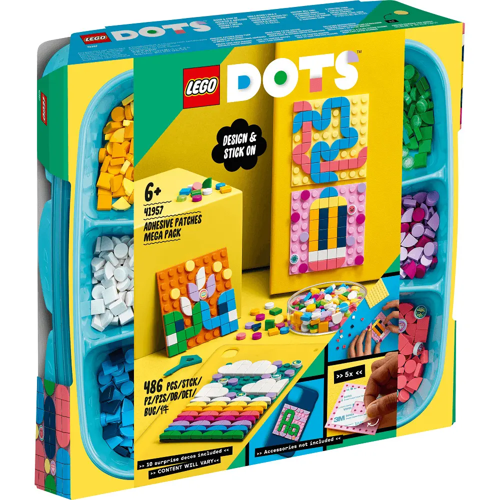 LEGO DOTS Mega pachet cu petice adezive 41957