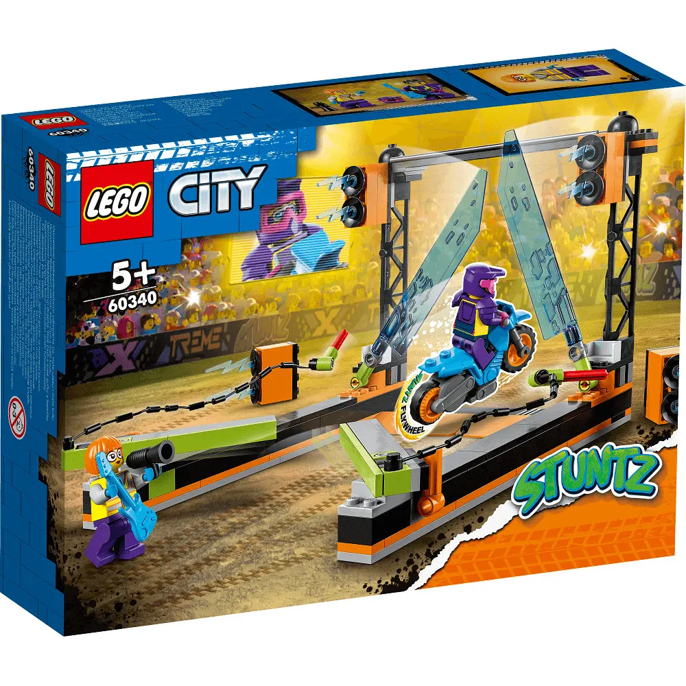 LEGO City Provocarea de cascadorii cu motociclete 60340