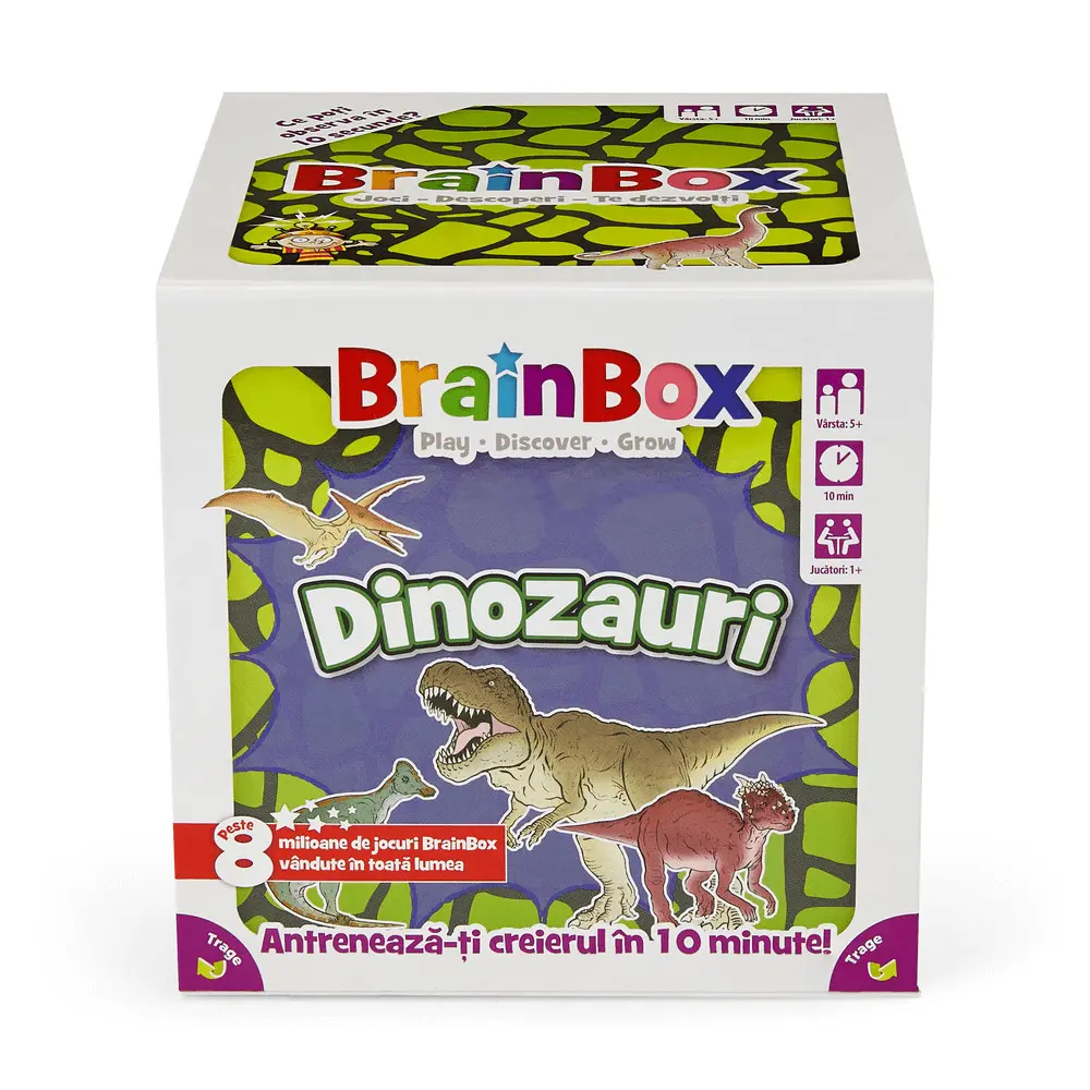 Joc educativ BrainBox - Dinozauri