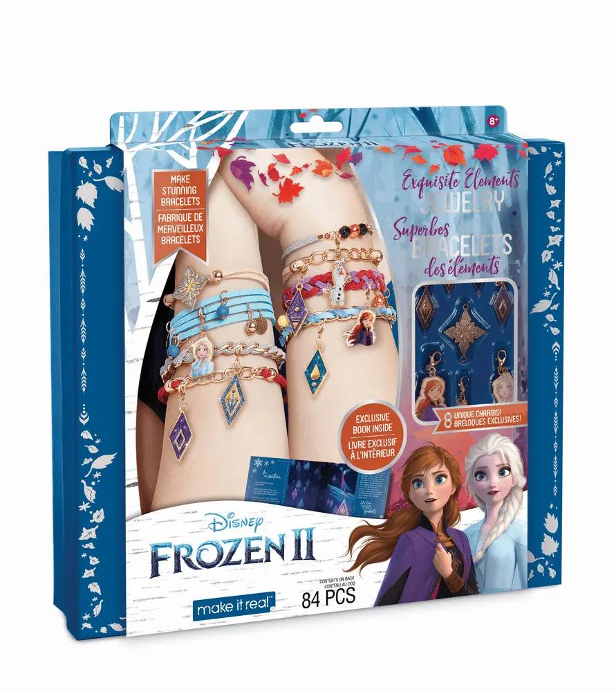 Set creativ Juicy Couture Disney Frozen II Exquisite Elements Jewelry, 84 piese, Multicolor
