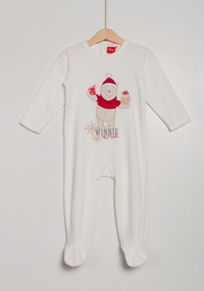 Pijama si caciula bebe Mickey & Donald 3/36 luni