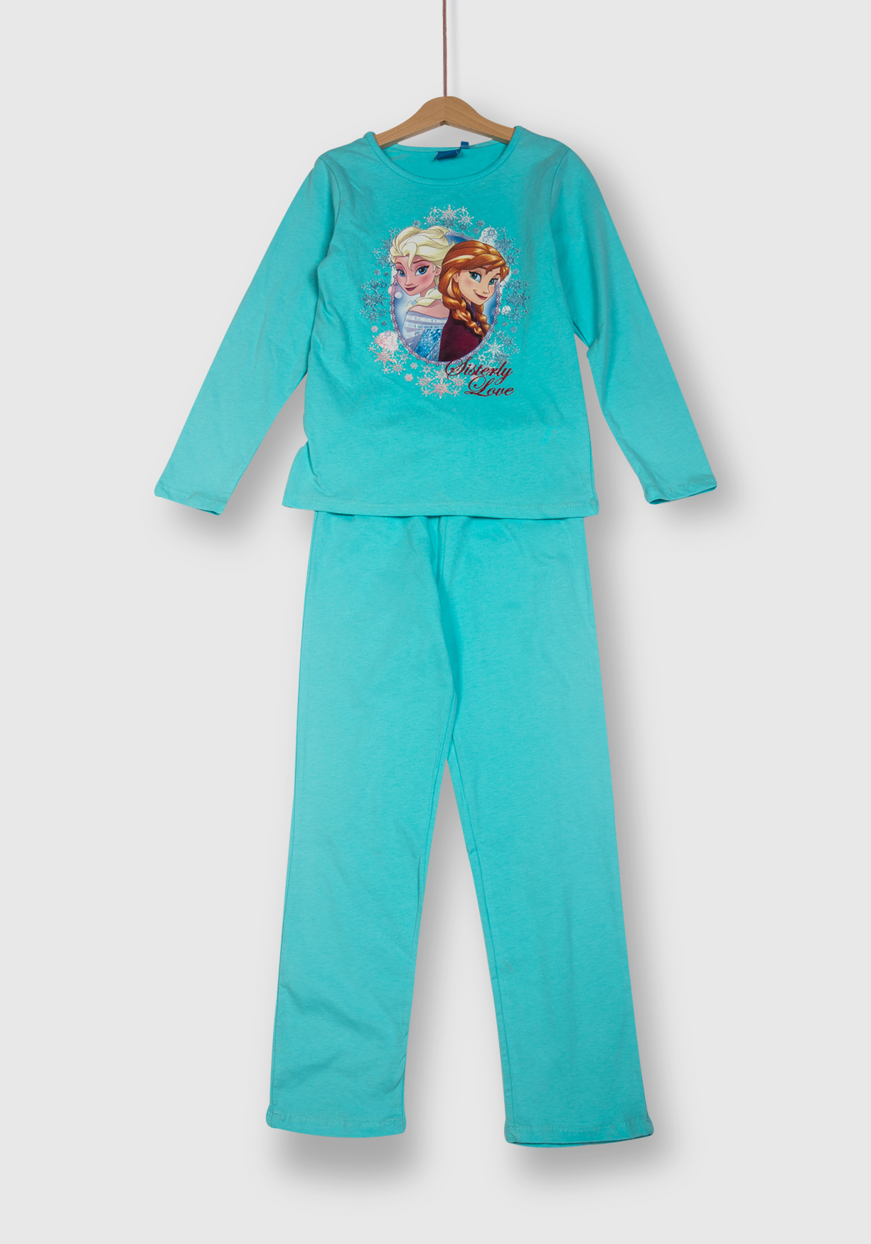 Pijama fete Ana & Elsa 2/8 ani
