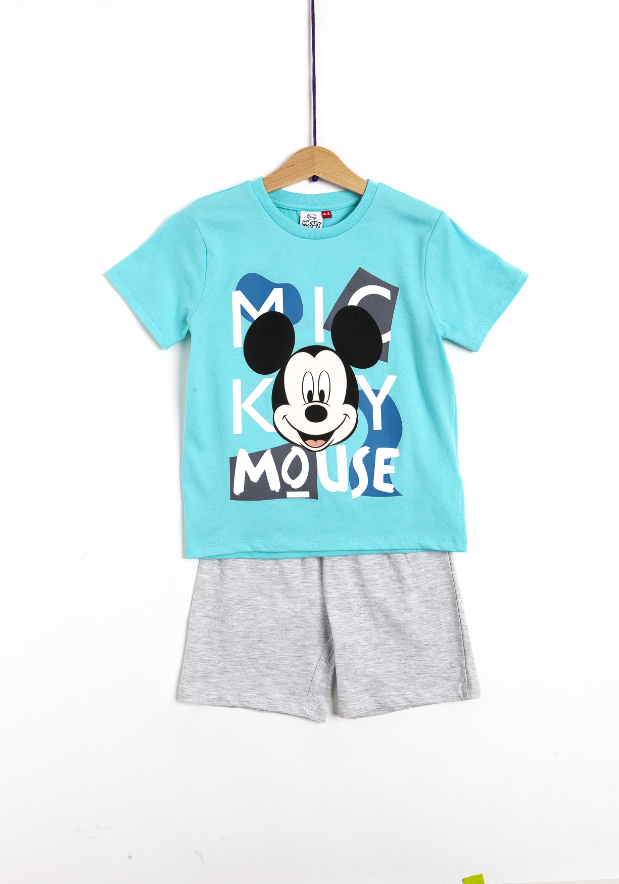 Pijama maneca scurta baieti 2/8 ani Mickey