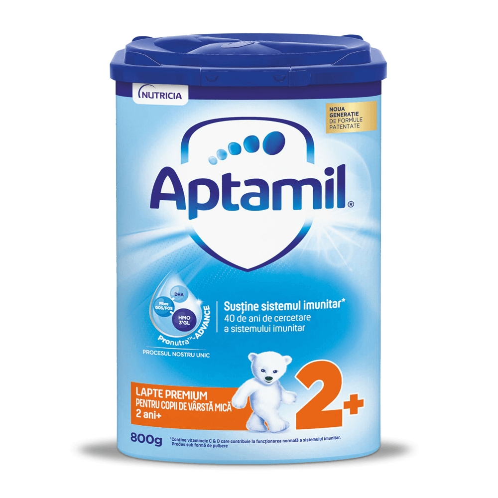 Lapte de crestere premium Aptamil Junior 2+ 800g