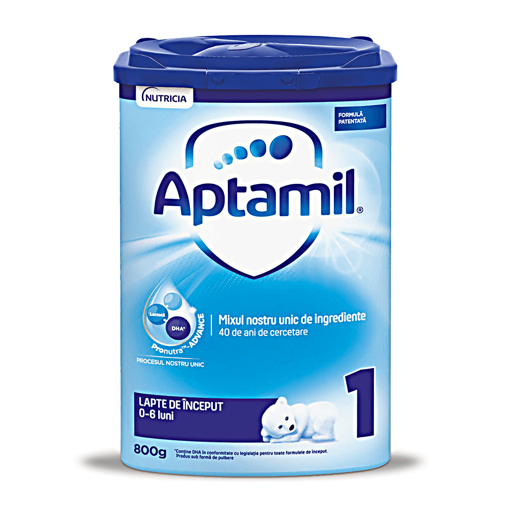 Lapte de inceput premium 0-6 luni Aptamil 800g