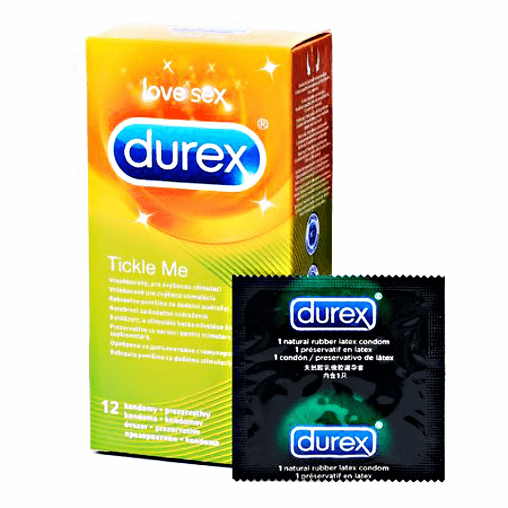 Prezervative Durex Tickle Me 12buc