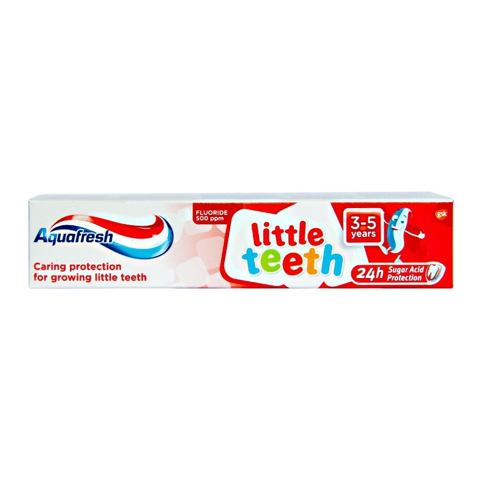 Pasta de dinti little teeth 3-5 ani Aquafresh 50ml