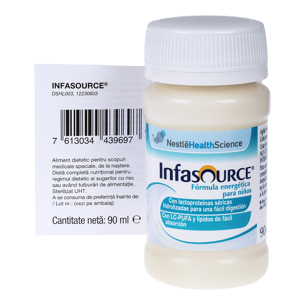 Lapte formula Infasource Nestle 90ml