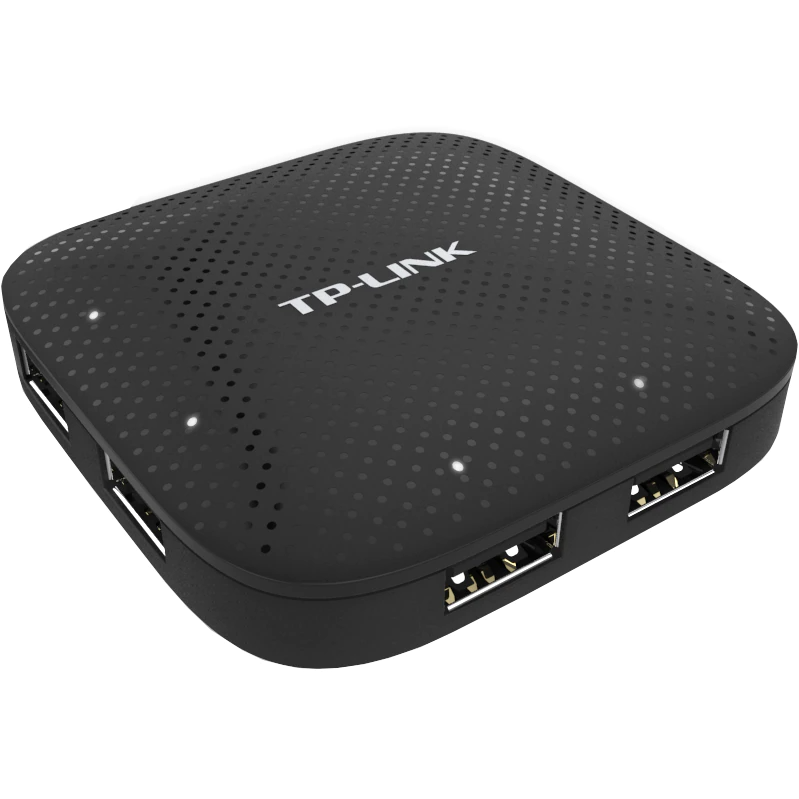 Hub USB TP-Link UH400, 4 porturi, USB 3.0, Negru