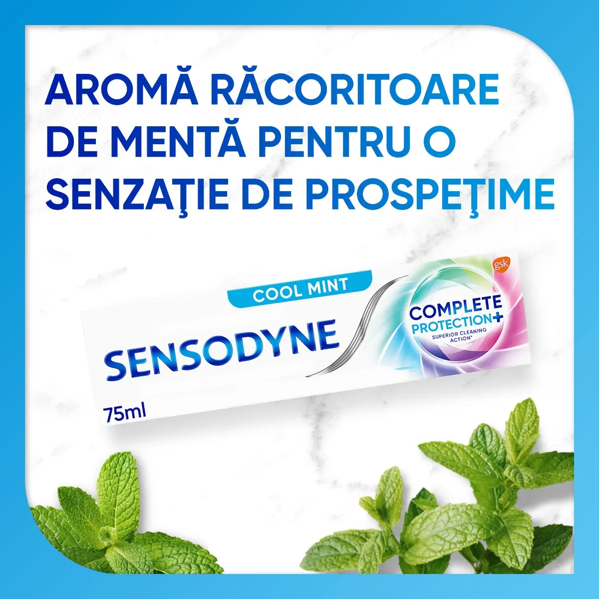 Pasta de dinti Sensodyne Complete Protection Plus, 75 ml