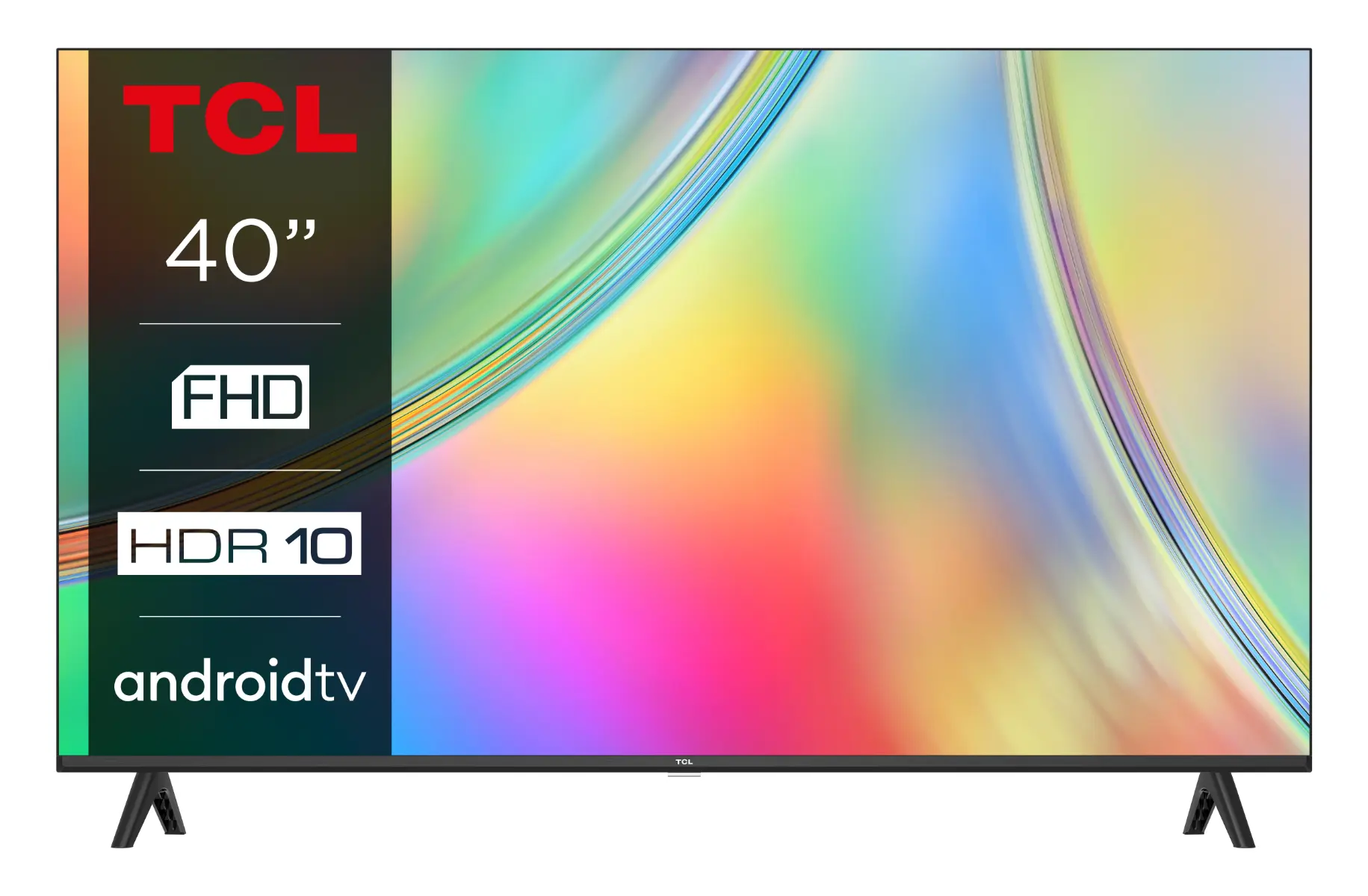 Televizor Smart Android TCL 40S5400A, 101 cm, 40 inch, Full HD, Negru